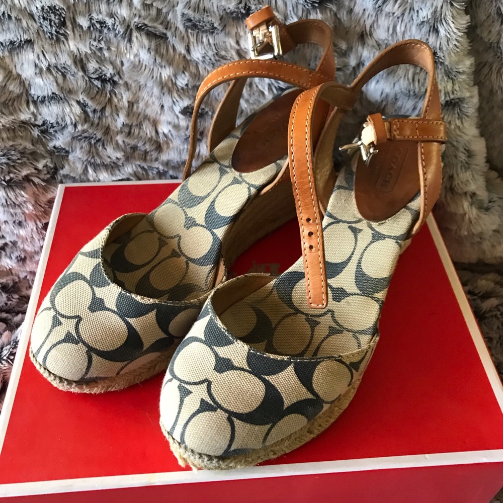 *Closet Closing* Coach Wedges